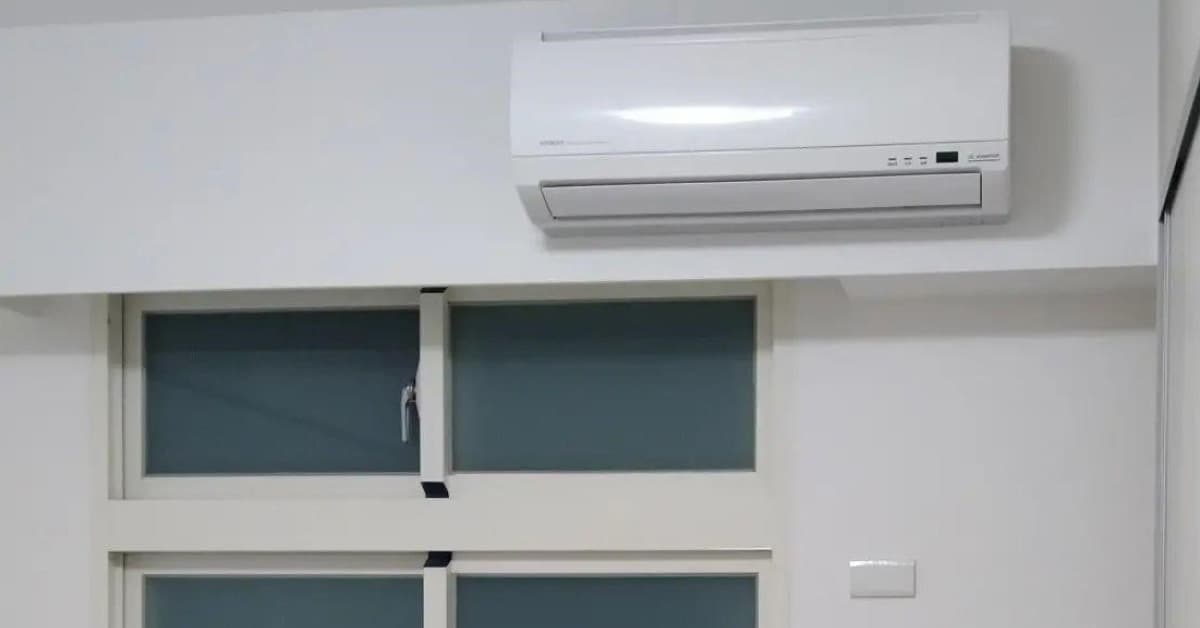 景開電器施工完成的分離式冷氣安裝實景